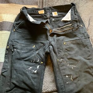 Carhartt 31 x 32 Men's Firm Duck Double Front Work Dungaree Loose Original Fit